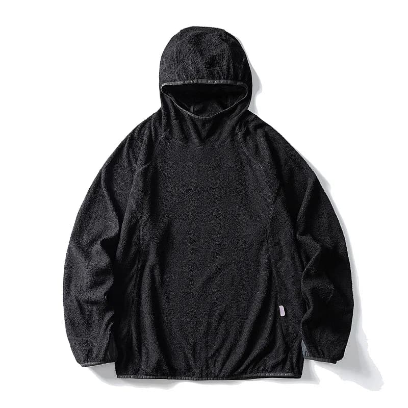 Chemise unisexe légère à capuche en velours nuage à séchage rapide pour les sports de plein air : ca