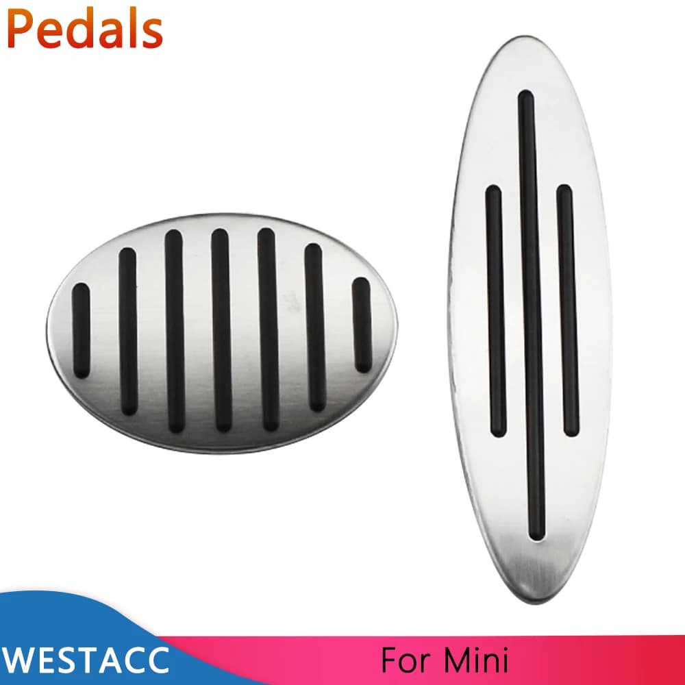 Pédales de voiture, pédale de repose-embrayage de frein à gaz pour MINI Cooper One Hatch Hardtop Cou