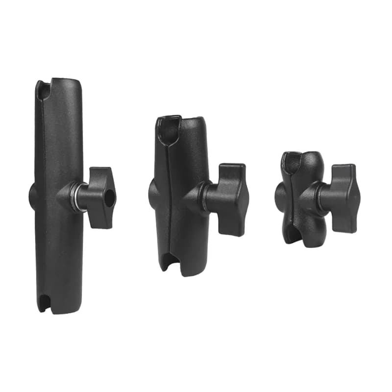 Bras à Double douille en alliage d'aluminium pour supports RAM 5.5cm 9.5cm 15cm bras d'extension de 