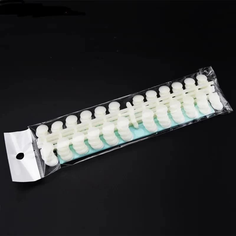 240 pièces rondes faux ongles conseils d'affichage faux ongles nuancier ongles échantillons bâtons a