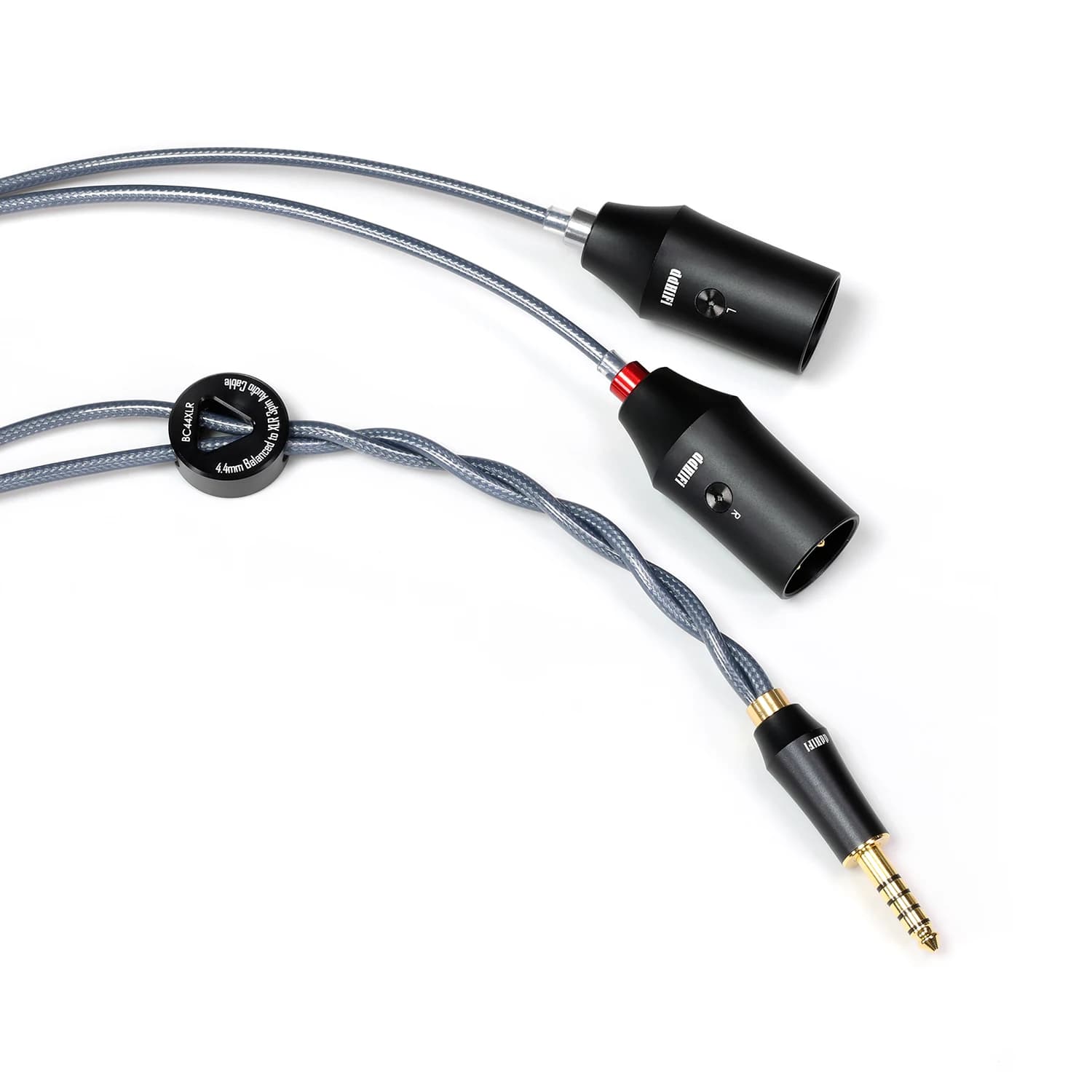 Esse ddHiFi-Câble de signal de blindage BC44XLR, composant de 4.4mm vers XLR, 3 broches, connexion d