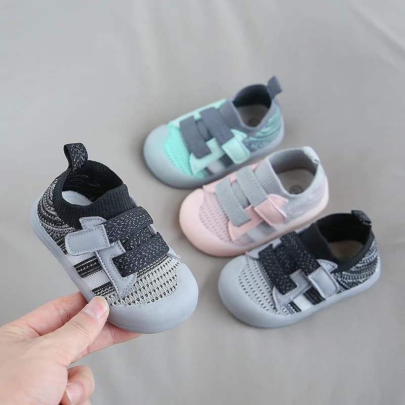 Chaussures de sport décontractées pour enfants maille respirant garçon filles chaussures de marche s