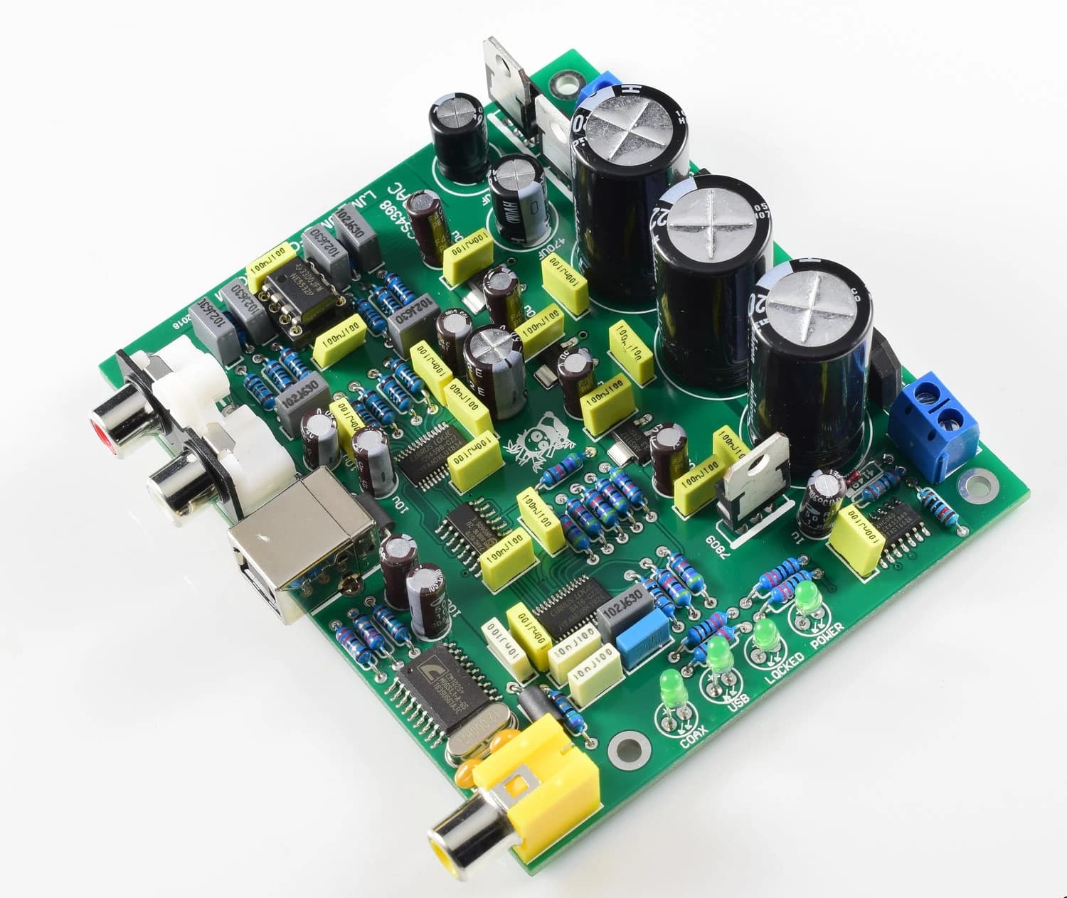 Nvarcher – décodeur 24/192K, CS4398, DAC, avec USB Coaxial