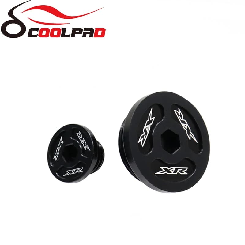 Couvercle de carter moteur vis droite pour HONDA XR 250 400 600 XR250R XR650R bouchon de moto