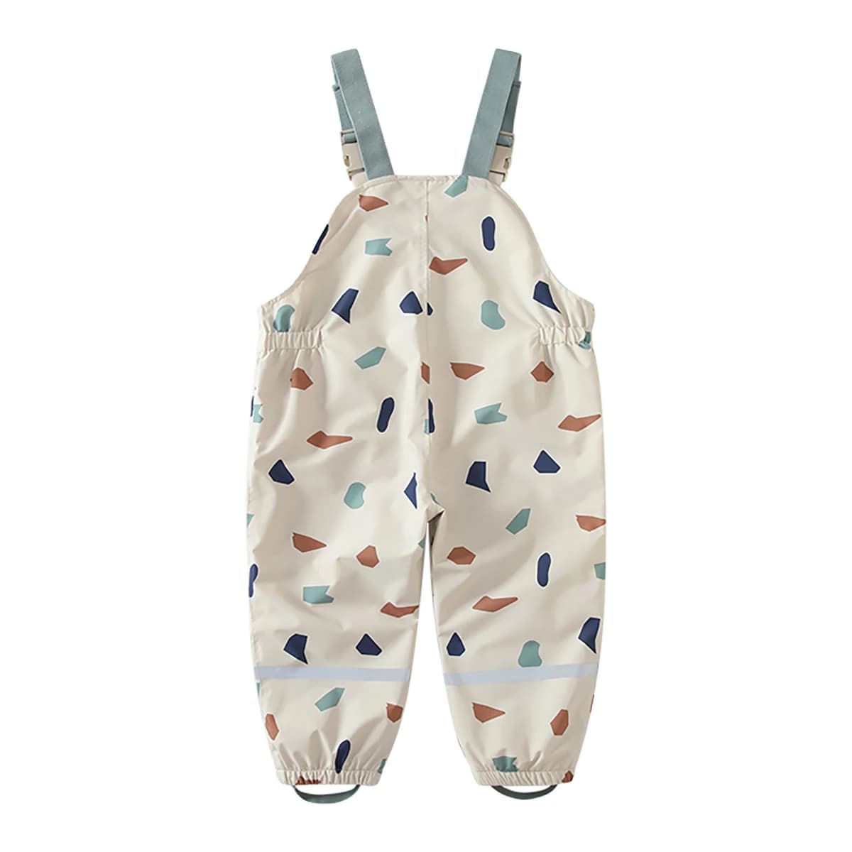 HONEYKING enfants pantalons de pluie imperméables combinaisons pour bébés garçons filles salopette p