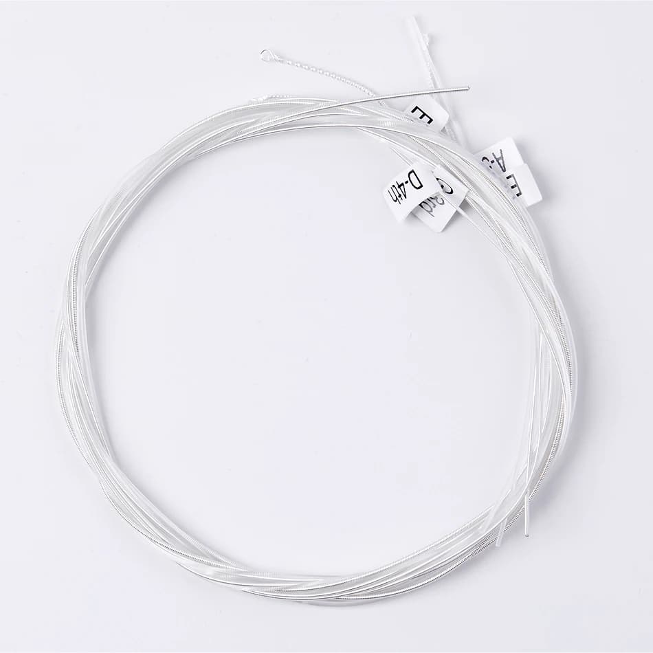 Alice AC130 guitare classique professionnelle cordes de guitare plaqué argent cuivre enroulé clair N