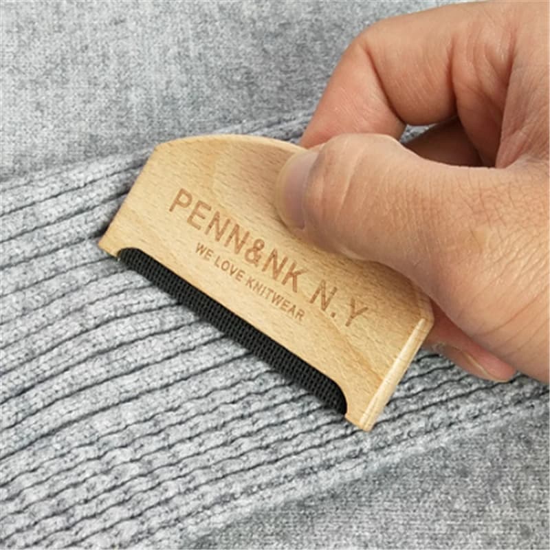 Épilateur en bois pull vêtements rasoir tissu vêtements pull anti-peluches manuel Portable en bois c