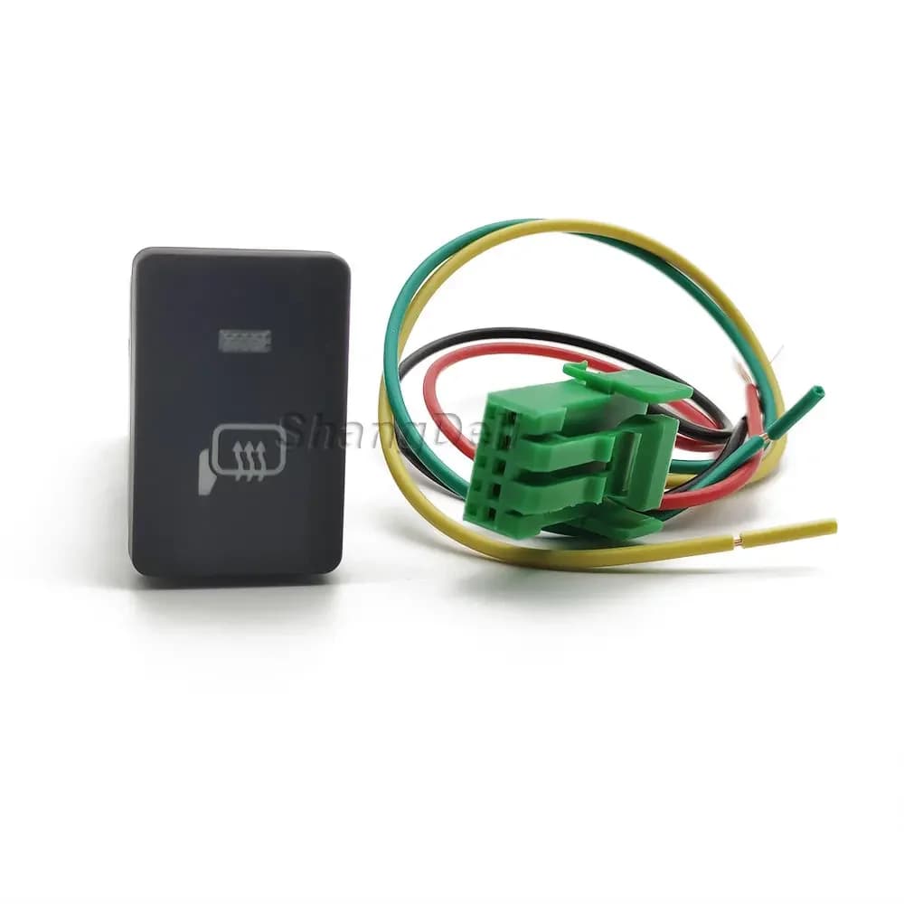 Phare antibrouillard DRL Led pour voiture, 1 pièce, projecteur, verrouillage Diff, Radar, bouton de 