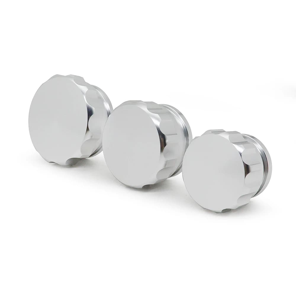Bouchon et bouchon de soudure en aluminium OD 1 ", 1.5", 2", bouchon de réservoir de surtension de c
