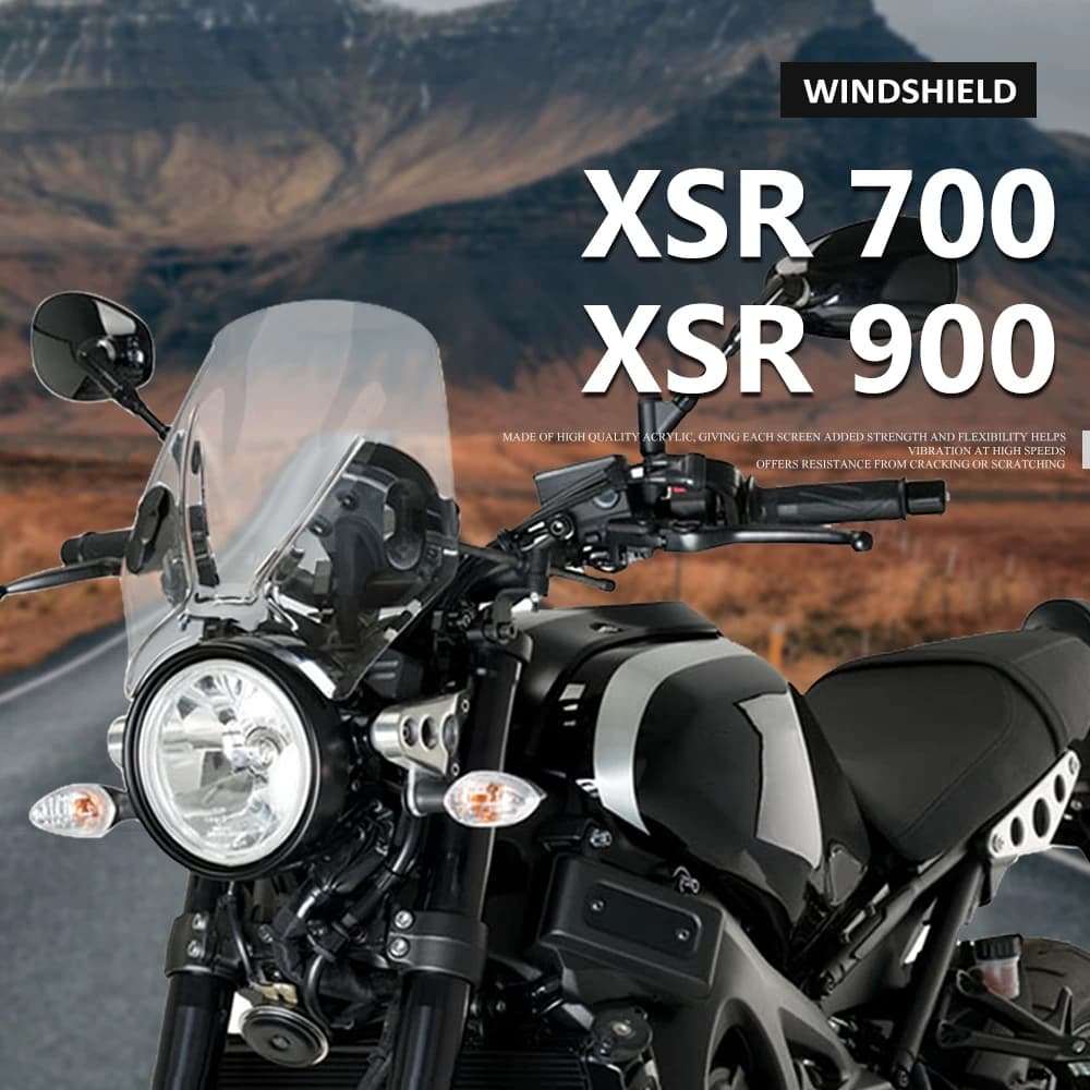 XSR700 XSR900 pare-brise moto Sport déflecteur de vent bouclier écran accessoires pour YAMAHA XSR 70