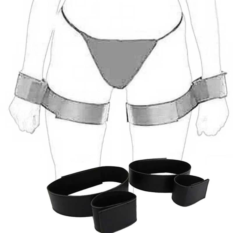 Menottes de retenue sexuelle SM pour adultes, outils d'esclave Bdsm ​   Pas de vibrateurs, poignets 