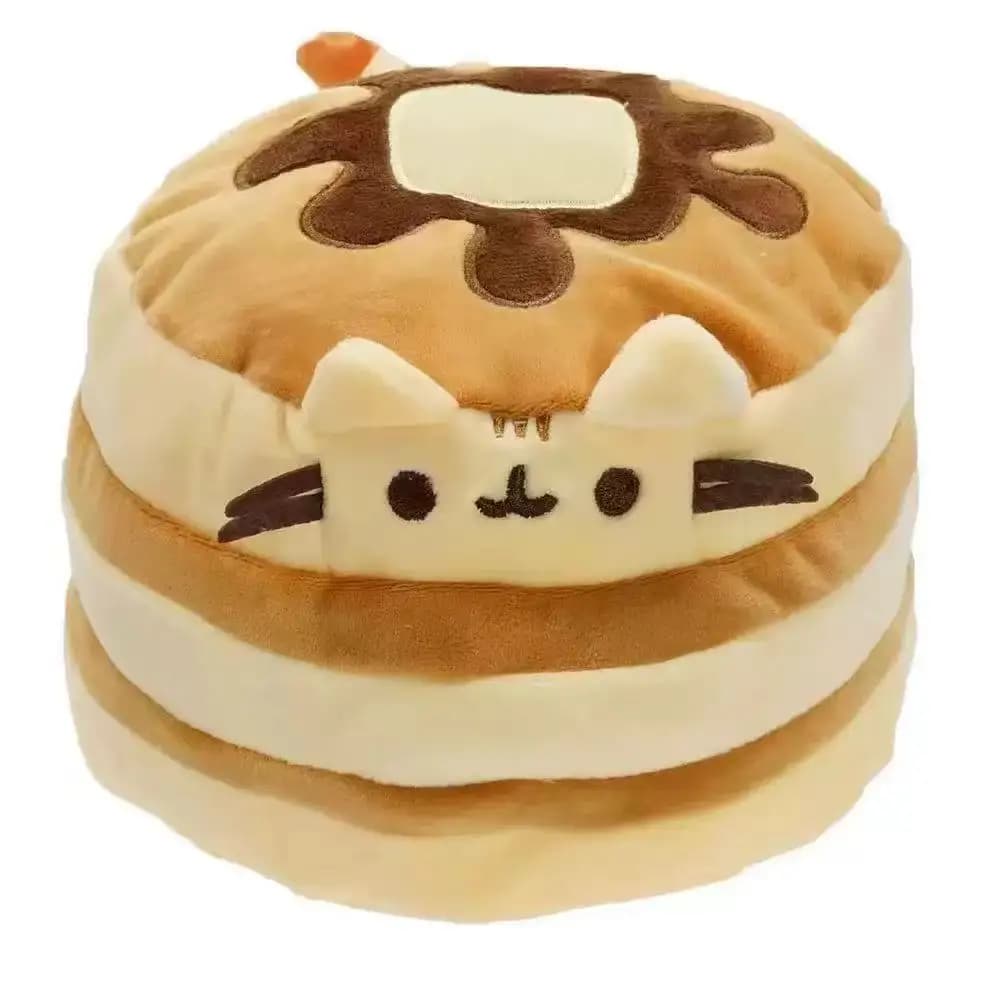 Peluche de chat simulé, jouet en peluche, chat d'anime, décoration douce pour la maison, décoration 