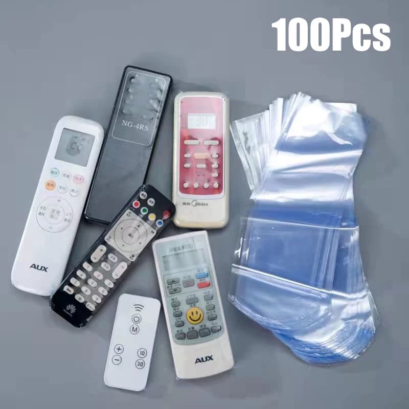 100 pièces Transparent climatiseur/télécommande Smart TV housse de protection anti-poussière étanche