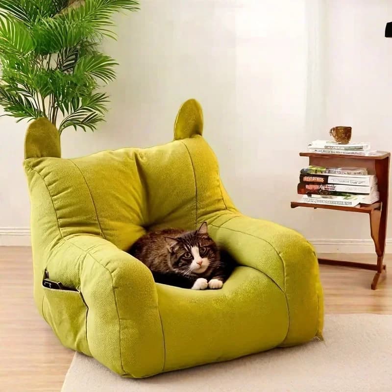 Petit canapé, chaise de canapé ours, maison de lecture, paresseux, confortable