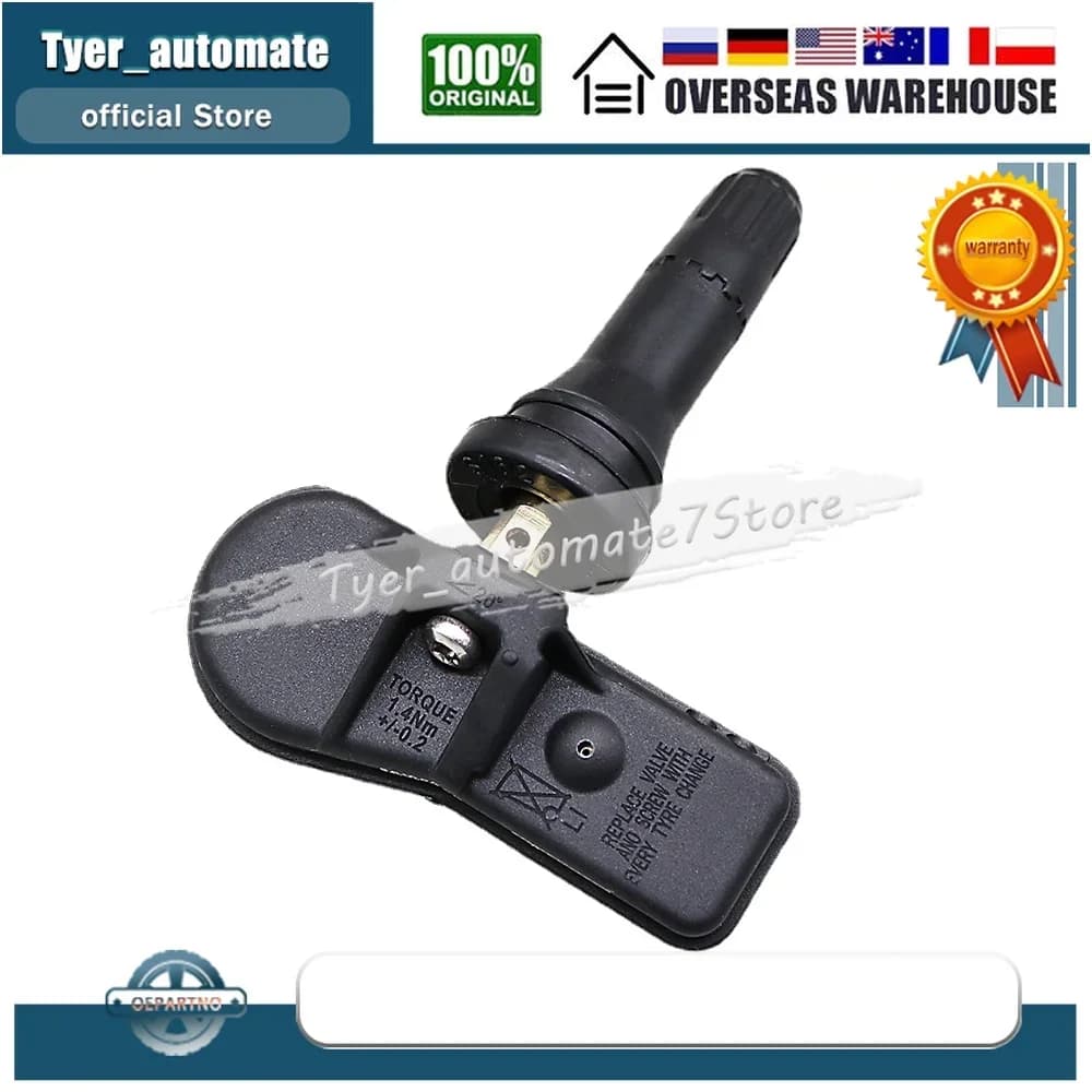 Moniteur de pression des pneus, capteur TPMS 433MHz 52933J5000 pour Genesis G70 Kia Stinger, 4 pièce