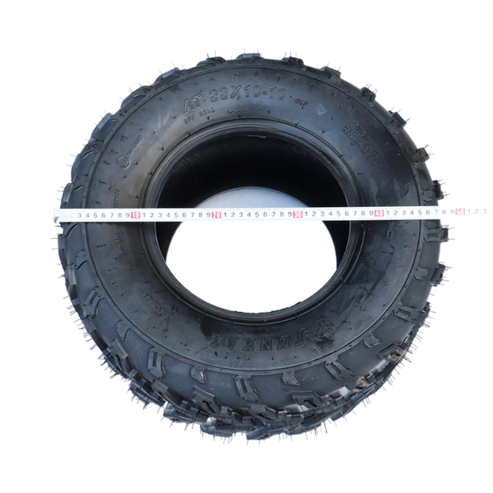 Pneu à vide de 10 pouces 22X10-10 4PR pour voiture de plage à quatre roues, GOKART KARTING ATV UTV