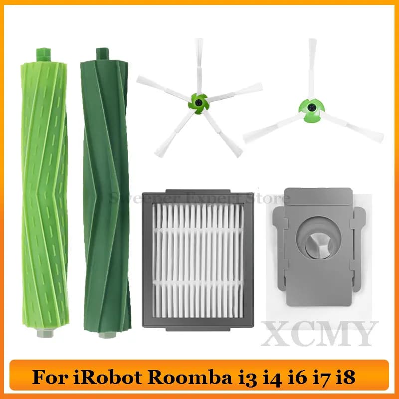 Filtre Hepa pour brosse latérale principale, pour aspirateur iRobot Roomba i3 i4 i6 i7 i8 E5 E6 E7 j