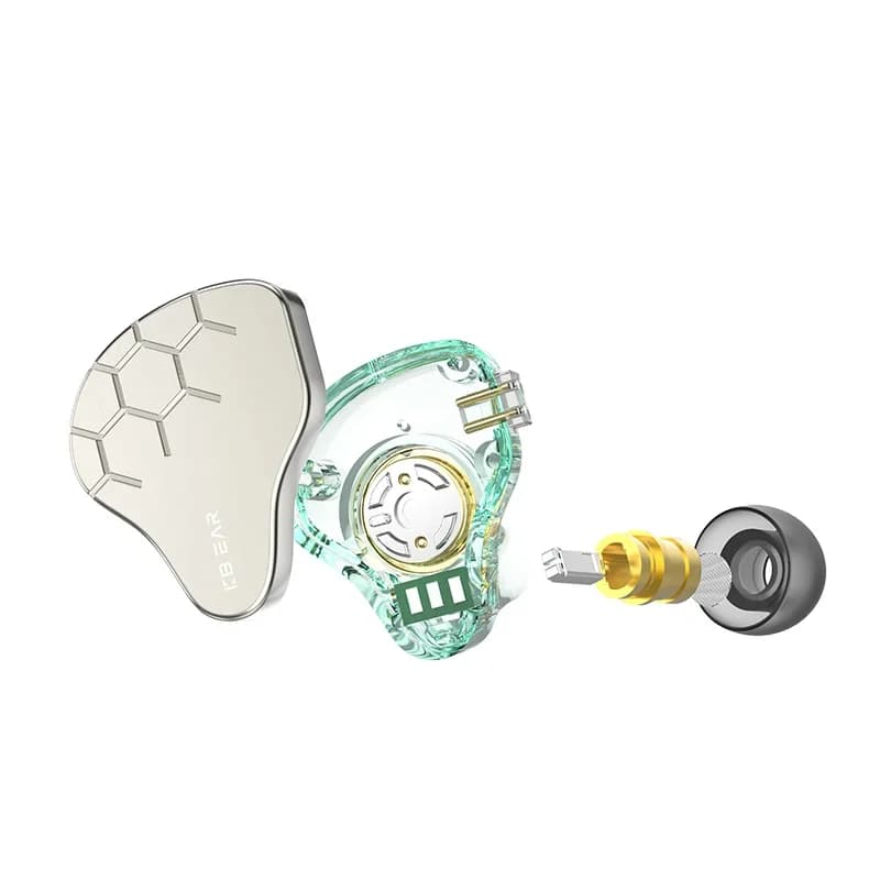 KBEAR Lark hybride 1DD + 1BA pilote écouteur câble casque Sport musique dans l'oreille moniteur fila