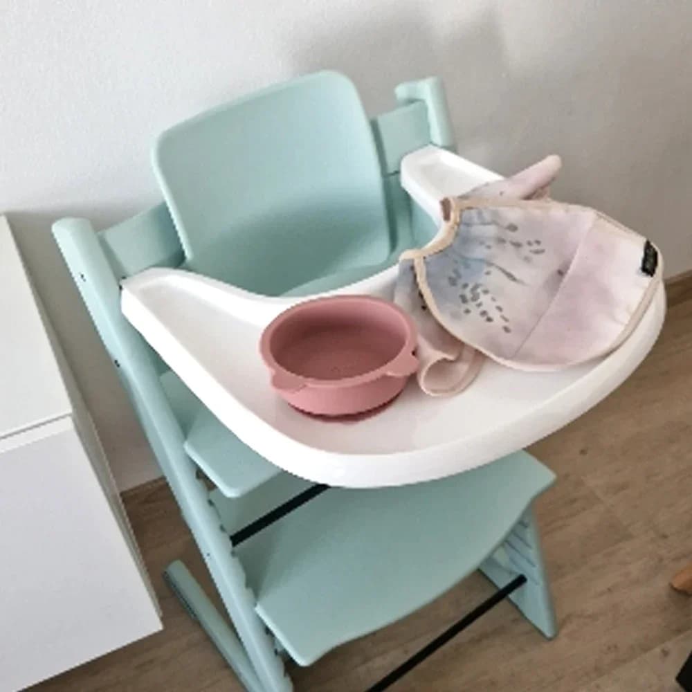 Pour la croissance chaise assiette à manger bébés chaise à manger Table à manger assiette ABS chaise
