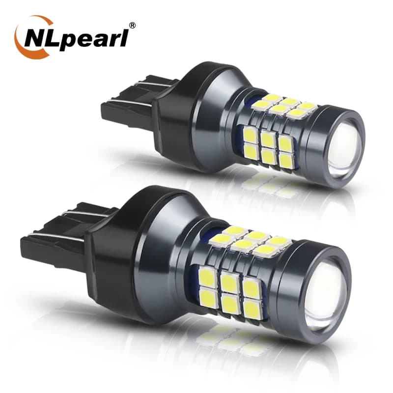 NLpearl 2x T20 LED 7440 WY21W W21W ampoule LED 7443 W21/5W Led T20 Super lumineux 3030SMD feu de rec