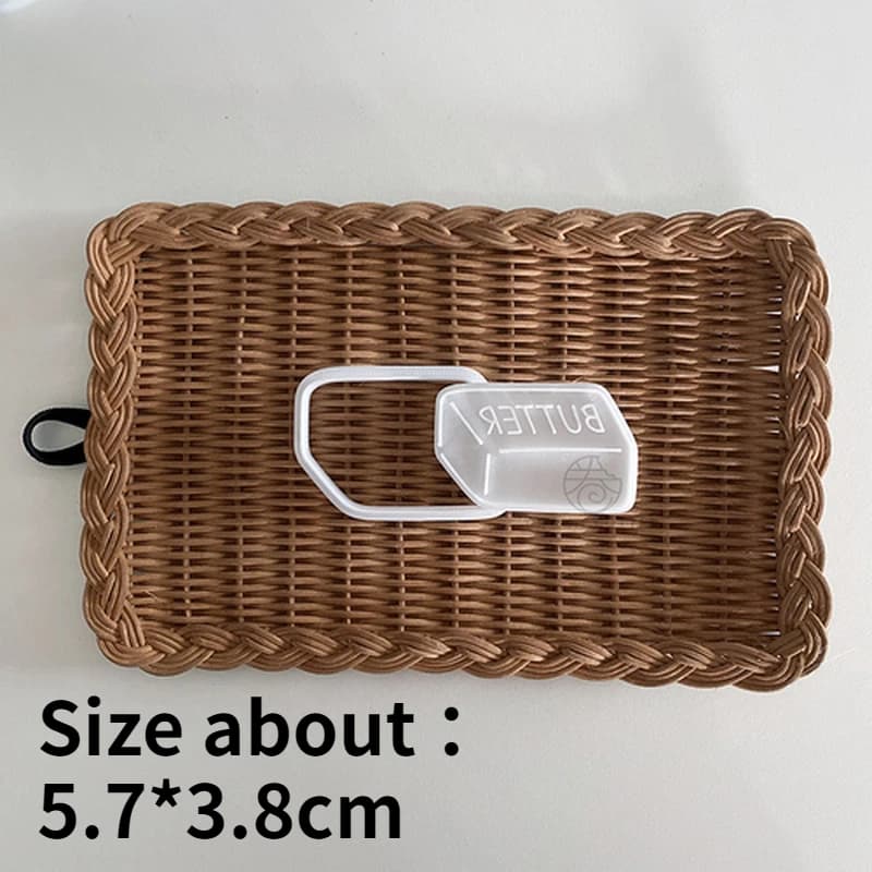 Moule à biscuits en forme de brique carrée pour beurre, ensemble de emporte-pièce mignon, cadeau d'a