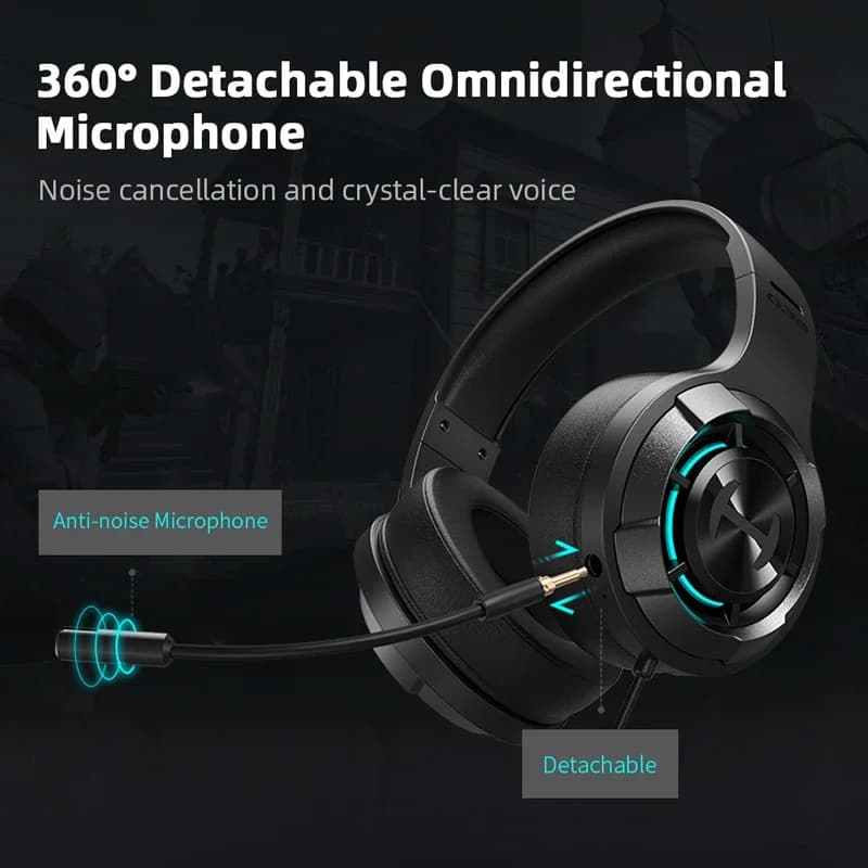 HECATE par Edifier G30 II casque de jeu 7.1 son Surround USB casque filaire Gamer avec Microphone po