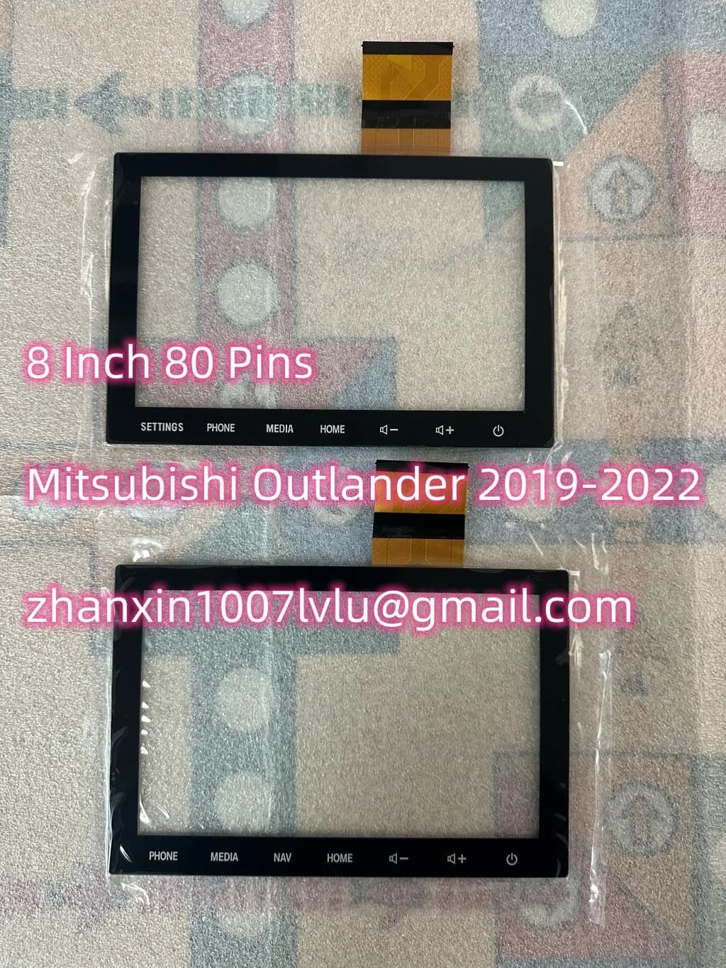 Nouvel écran tactile de 8 pouces SDA NR-201 pour Mitsubishi Pajero Outlander Sport 2019 – 2022 8740A