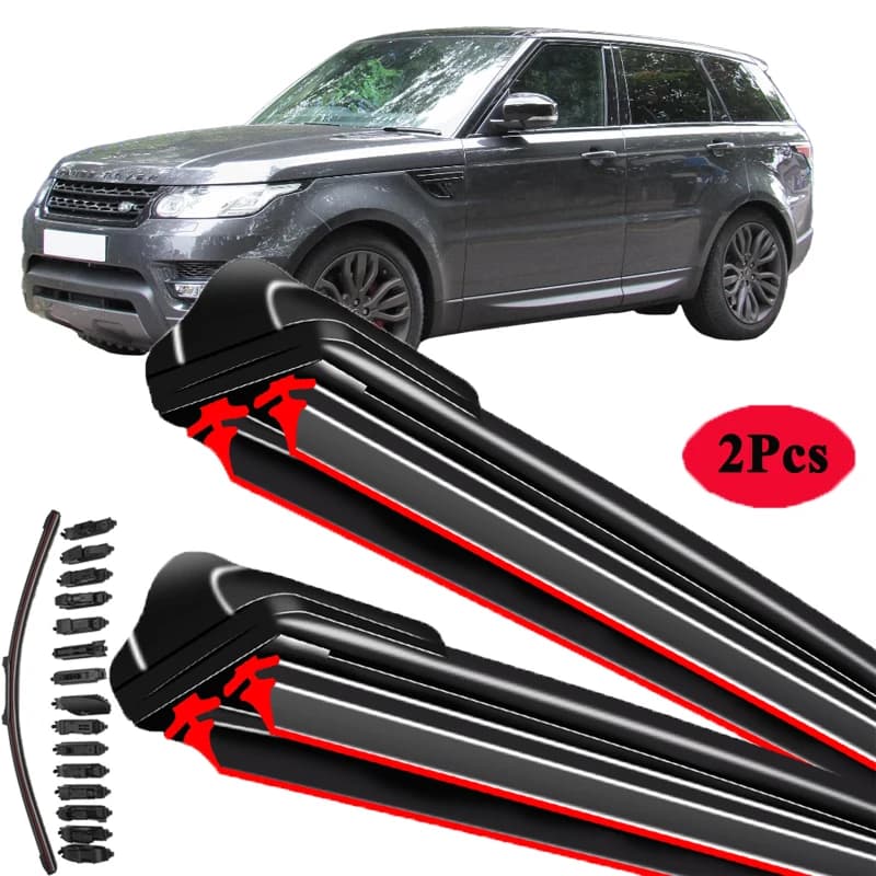 Essuie-glace Double en caoutchouc, brosses de voiture, pour Range Rover Sport L320 L494 SUV 2005 200