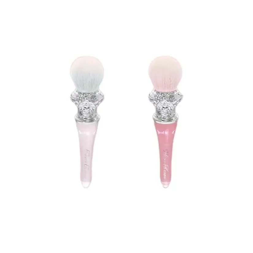 Flower Knows Swan Ballet Blush laine brosse poudre minérale bronzant Contour pinceaux de maquillage 