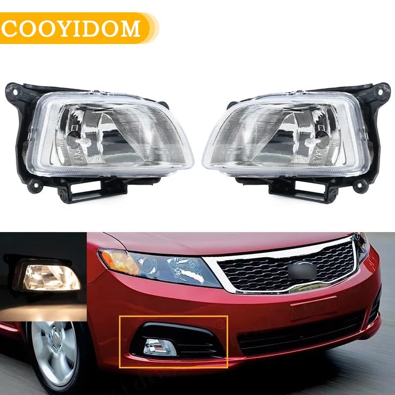 Phare antibrouillard DRL pour KIA Optima Lotze Magentis, pare-chocs avant, feux de circulation, lumi