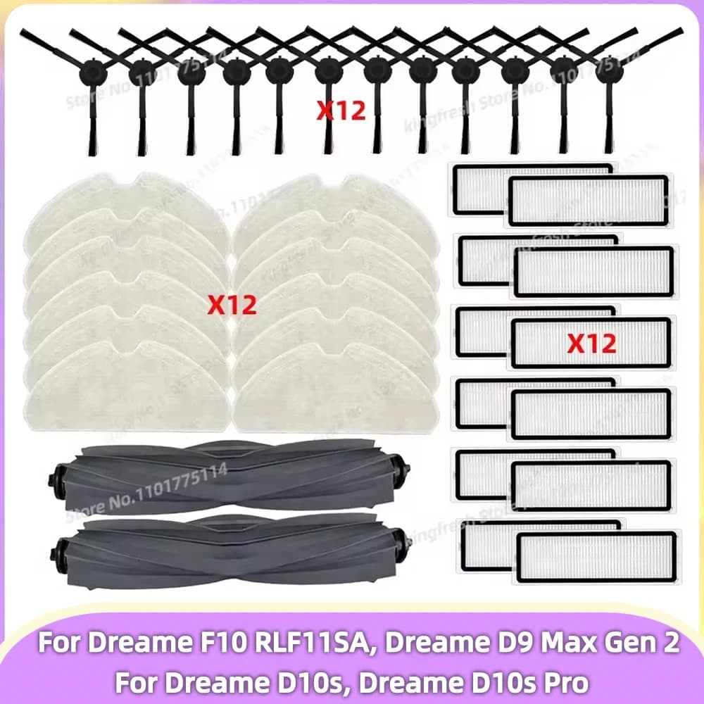 Compatible avec ( Dreame F10 / RLF11SA, Dreame D9 Max Gen 2 / D10s / D10s Pro ) Pièces de l’Aspirate