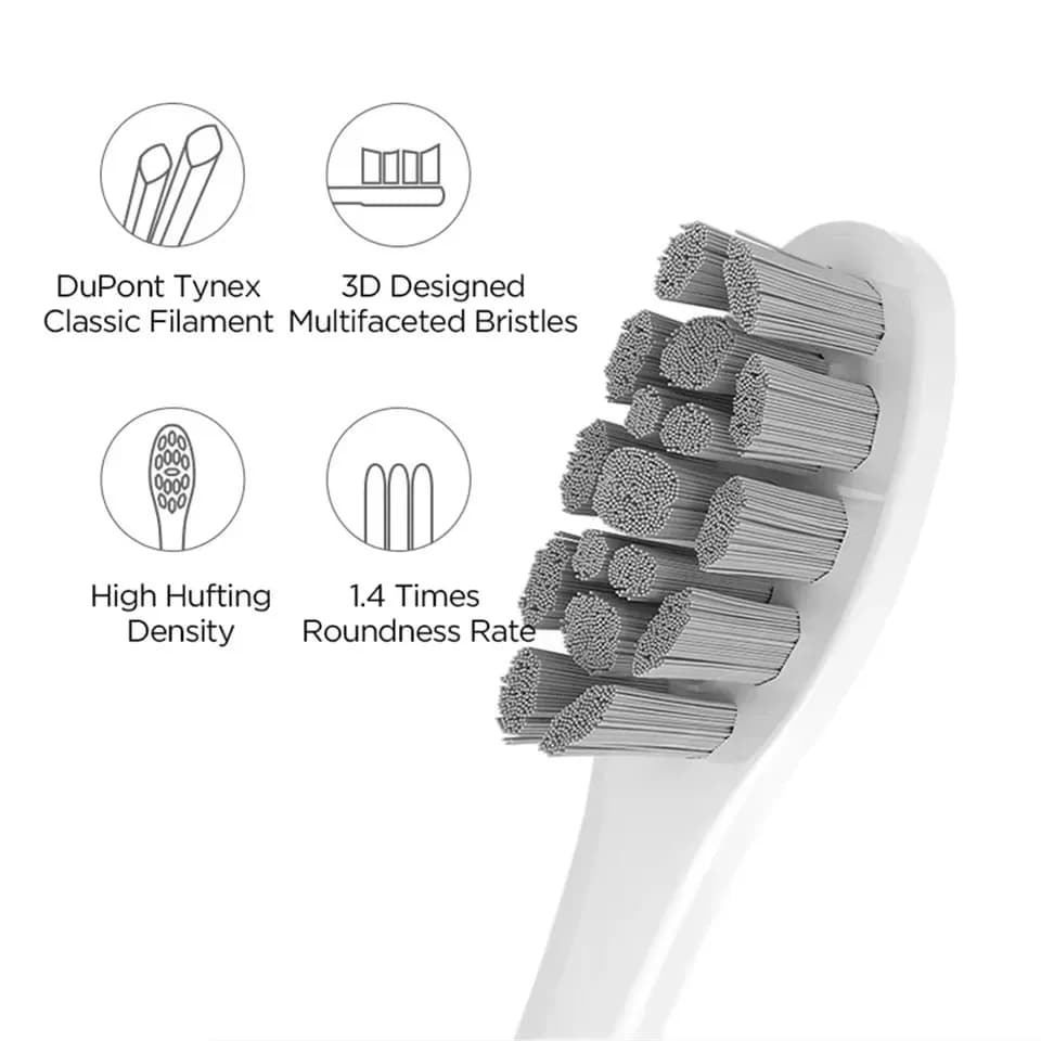 Têtes de brosse à dents électrique originales pour Oclean X pro Elite Flow Z1 X10 E1 Air 2, toutes s
