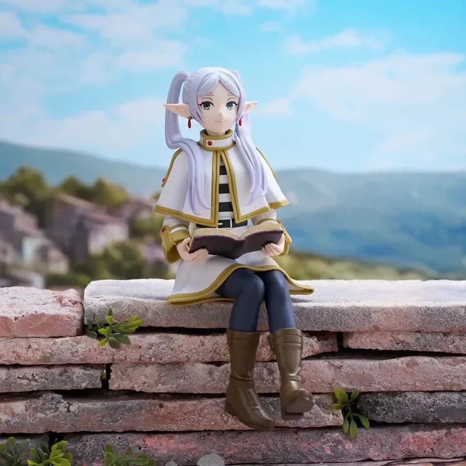 Bouchon de nouilles Sousou no Frieren, 14cm, figurine de fille Anime Frieren au-delà du fin du voyag