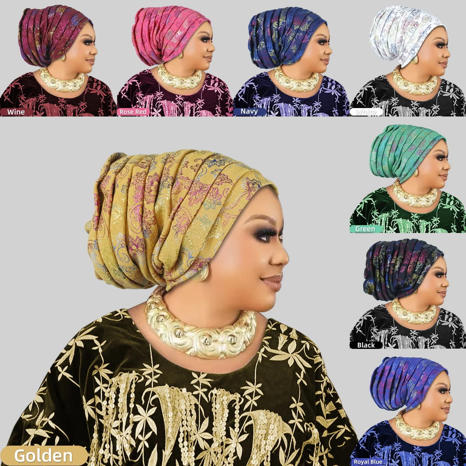 Couleur bonbon dames bandeau musulman Hijab Bonnets mode couvre-chef tendance élastique corps comple