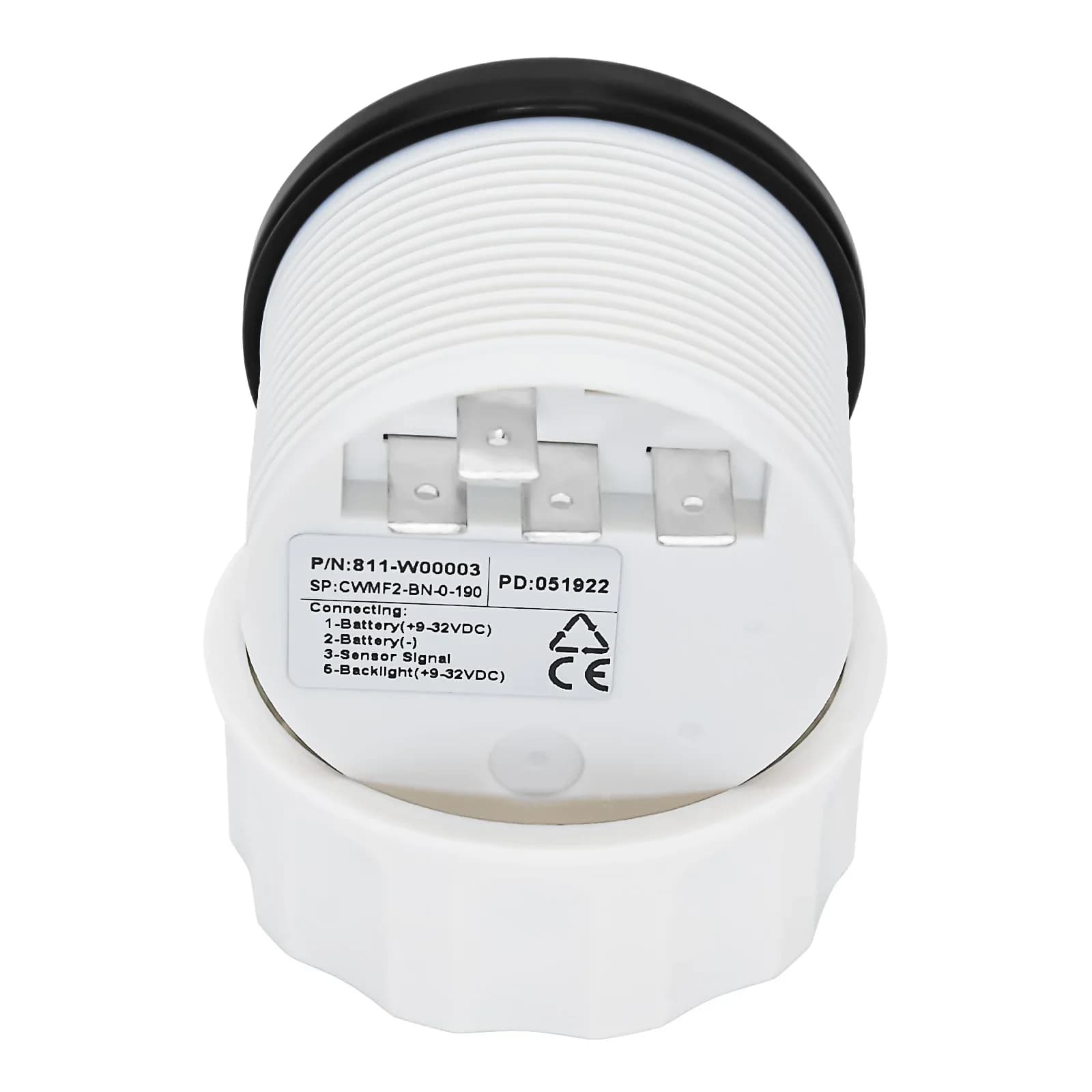 Jauge de niveau de carburant 52MM avec capteur de niveau de carburant personnalisé 150MM 200MM 250MM