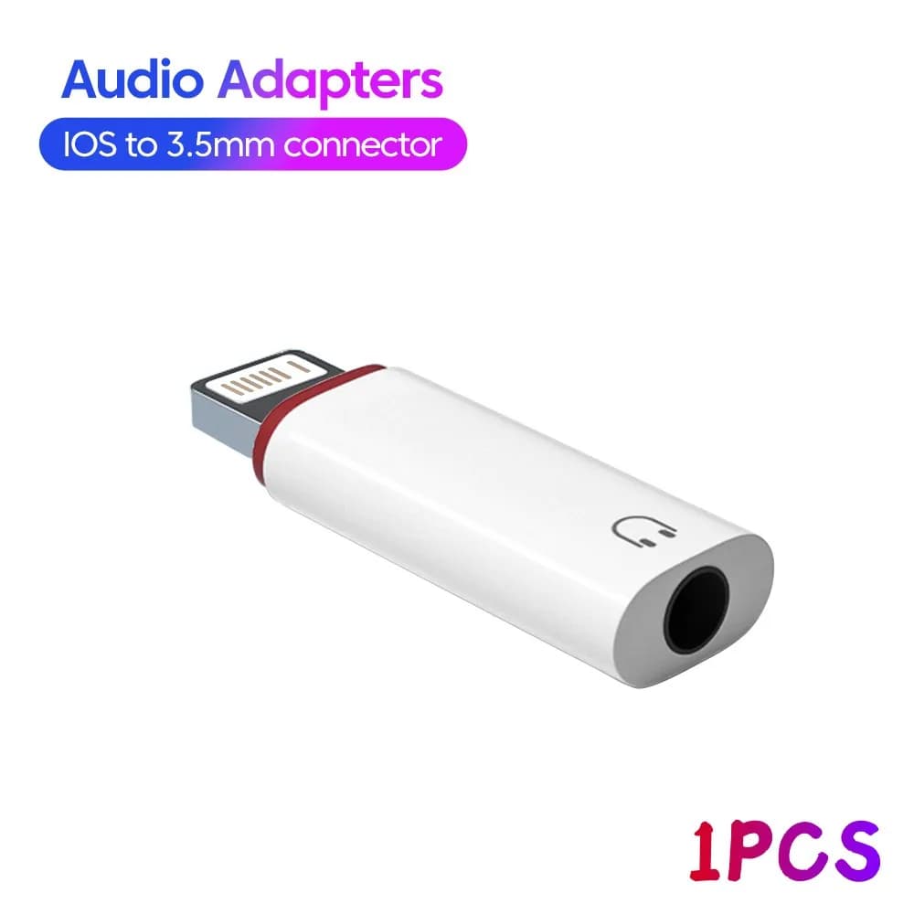 Adaptateur Lightning vers Jack AUX 3.5 MM pour iPhone 14 13 12Pro, connecteur de casque de Type C, s