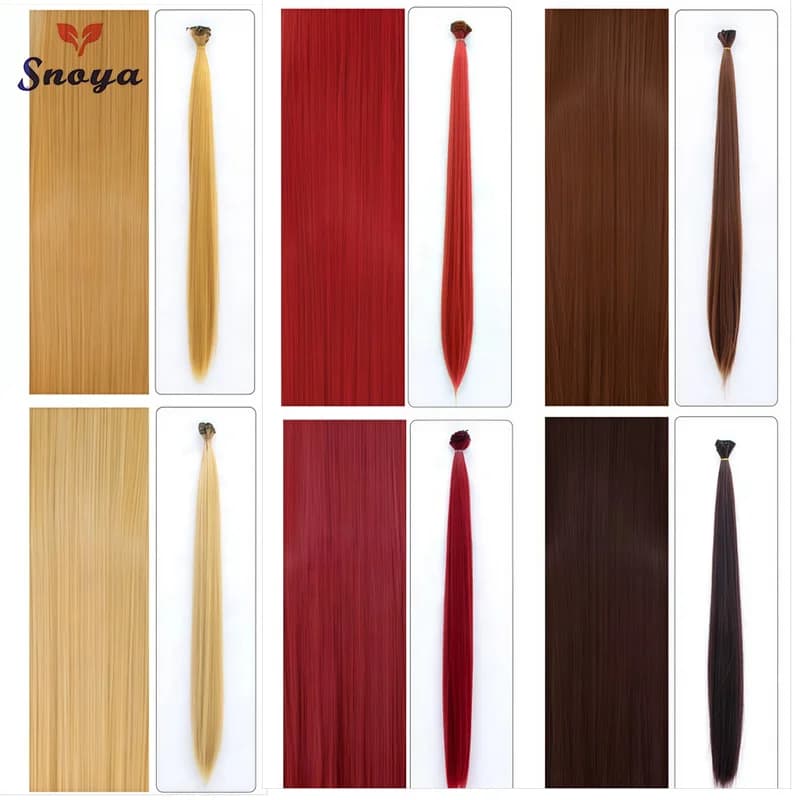 Snoya Extensions de cheveux synthétiques polyvalentes conçues pour augmenter le volume des cheveux d
