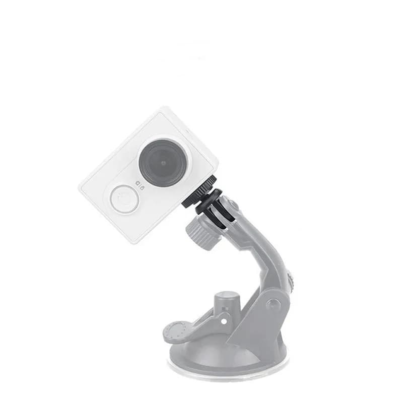Adaptateur de trépied à vis de 1/4 pouces, support de montage rotatif à 360 degrés pour Go Pro 13 12