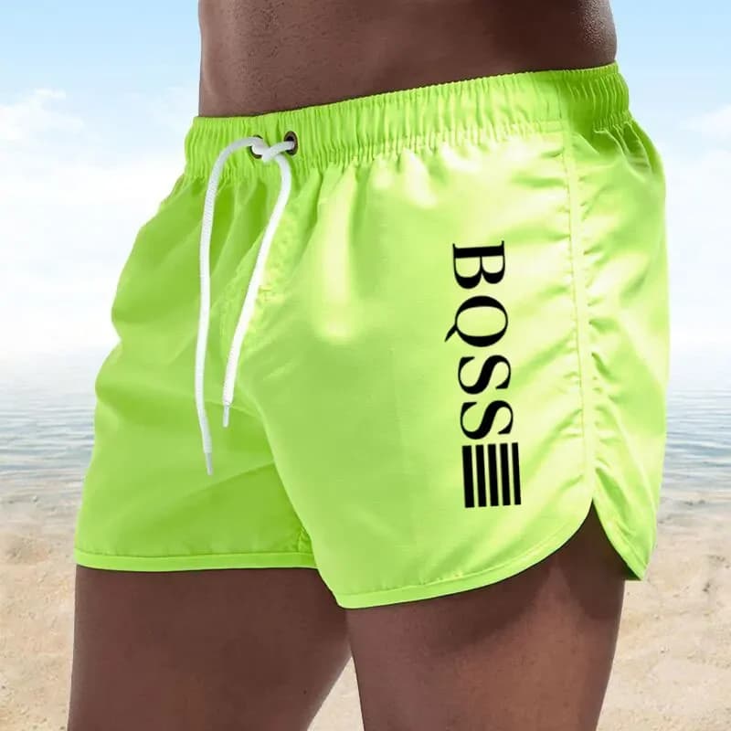 Shorts d'été pour hommes à séchage rapide, respirants, en filet, pour la natation, le surf, la plage