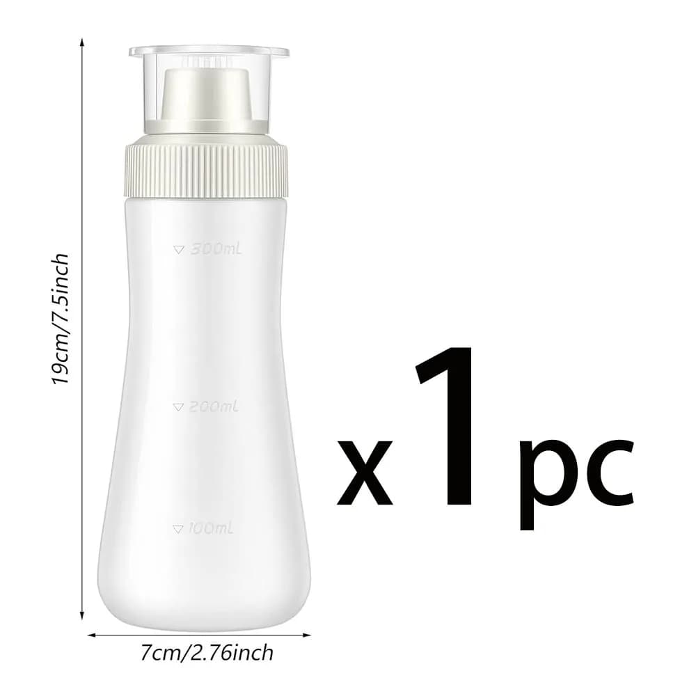 Distributeur de sirop pour gâteaux, bouteilles en plastique graduées de 350 ml pour sirop, miel, pât