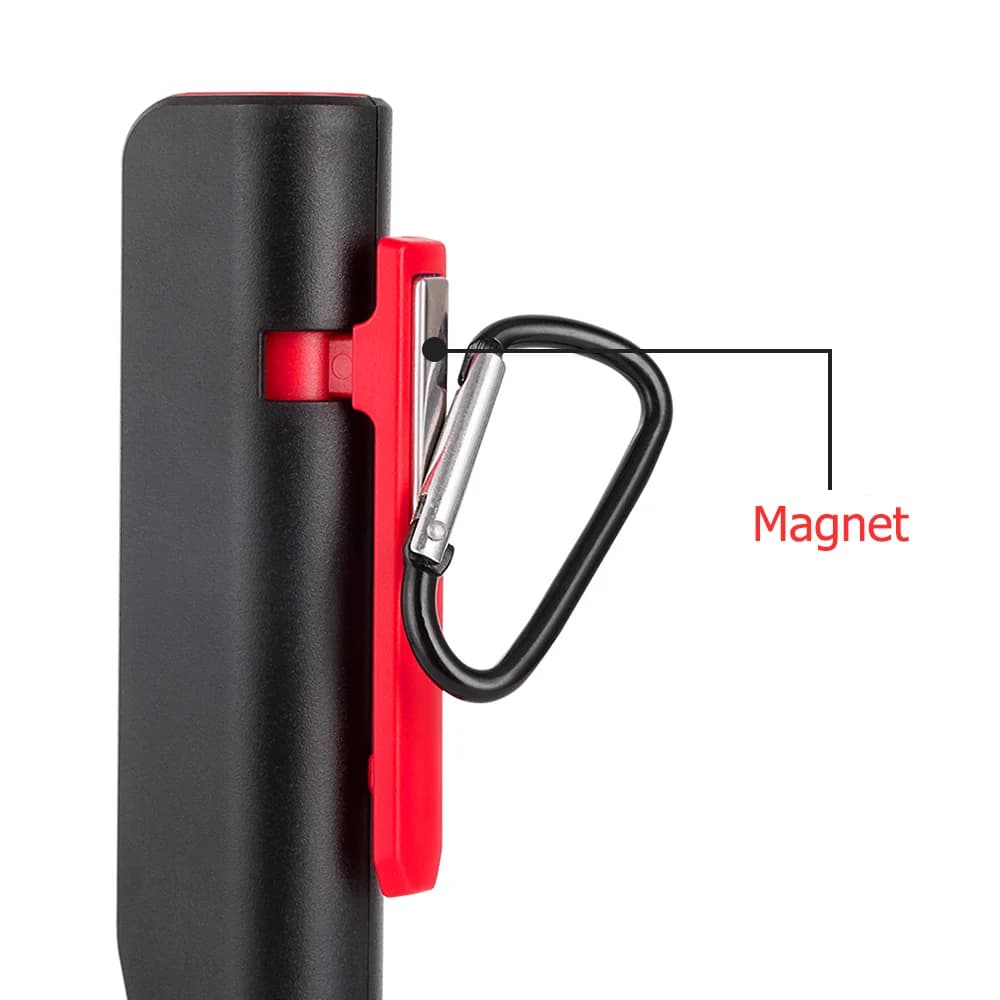 Puissante lampe de travail LED COB pour voiture, Garage, mécanicien, stylo magnétique Rechargeable p