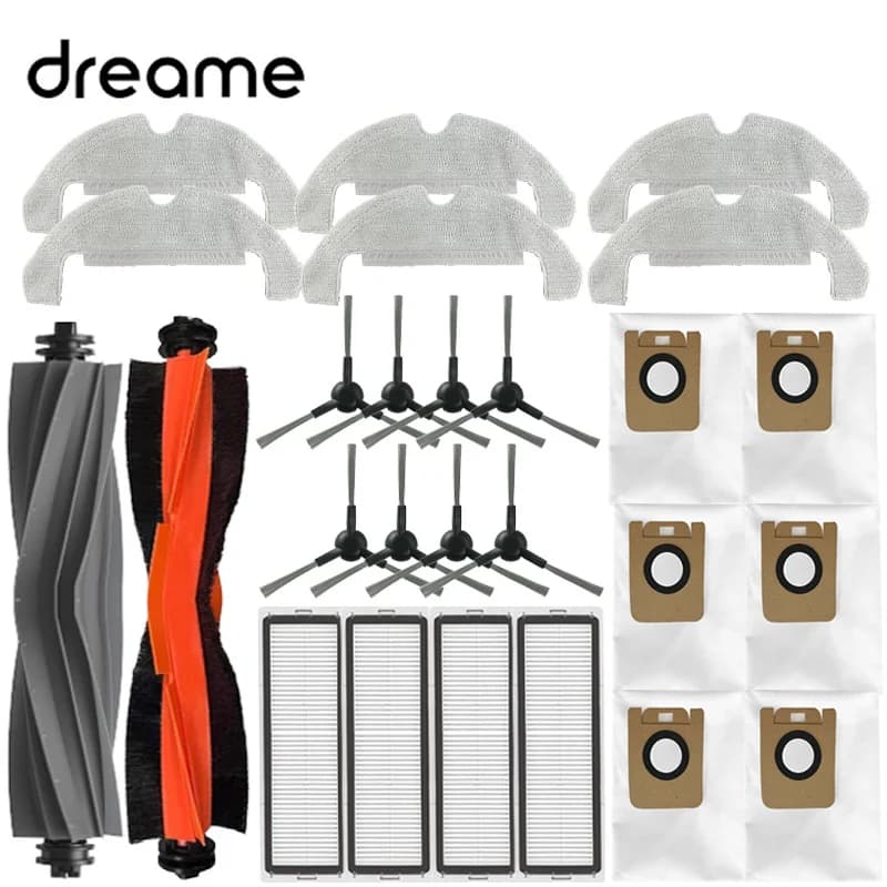Dreame Bot D10s Plus D9 Plus Robot aspirateur pièces de rechange brosses latérales principales tissu