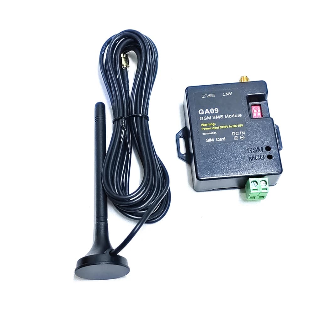 Alarme SMS GSM 2G GA09 Mini 8 Canaux pour la Sécurité Domestique avec Conception Intelligente et App