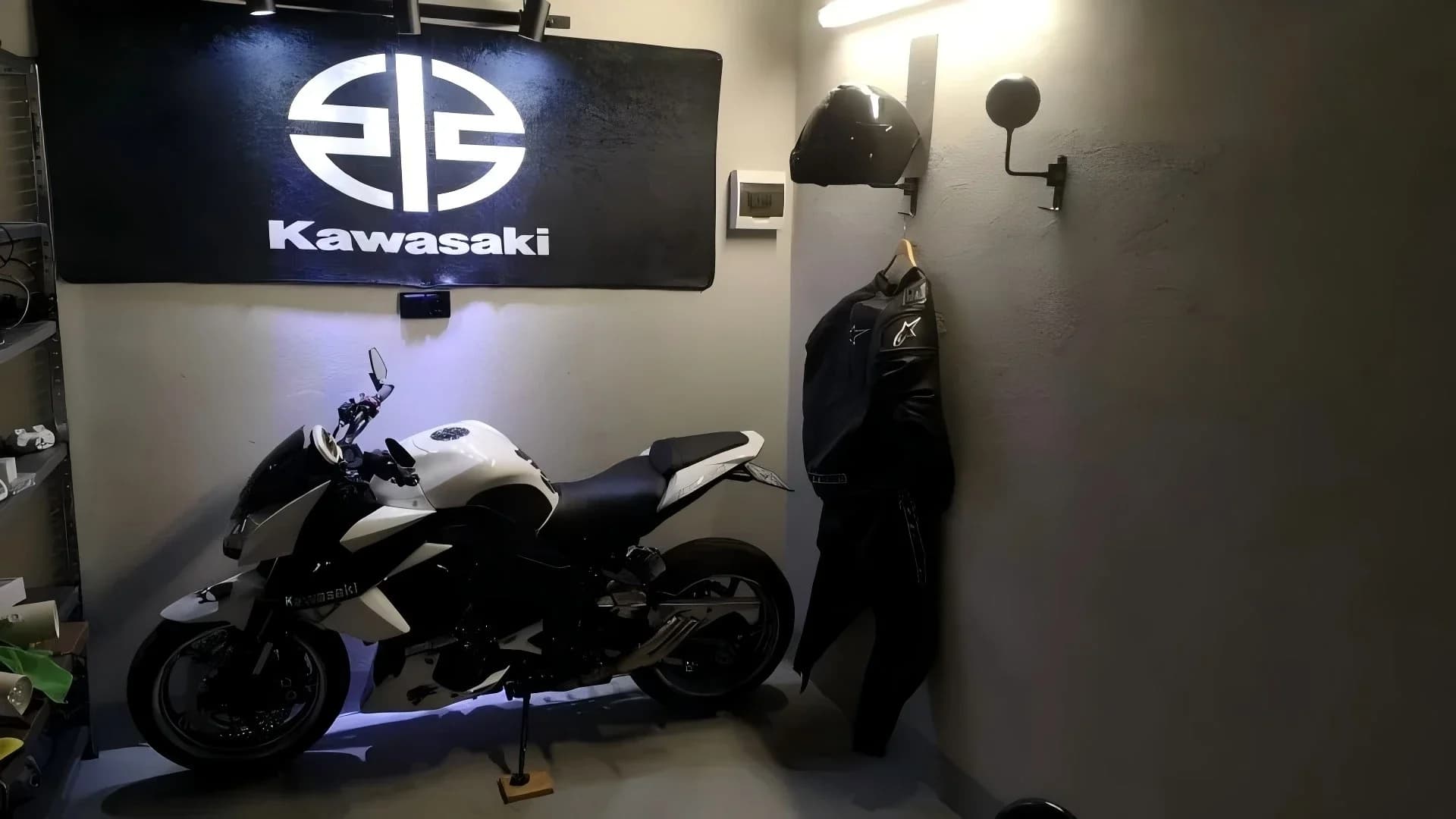 Tapis de Garage tapis de Moto course Cool Moto affichage tapis Kawasaki pour Kawasaki tapis de zone 