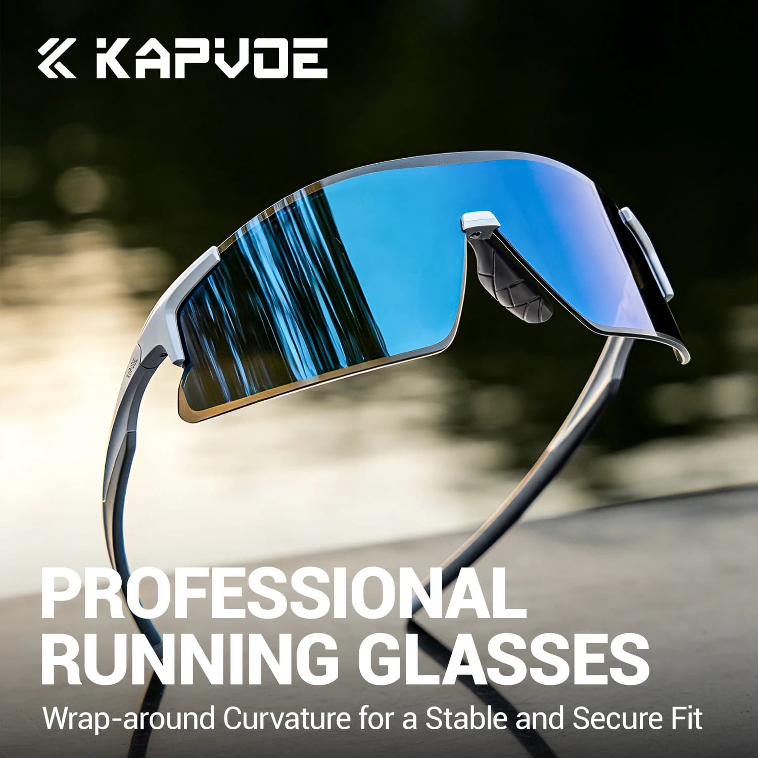 Kapvoe – lunettes de soleil de sport pour hommes, nouvelles lunettes photochromiques pour cyclisme, 