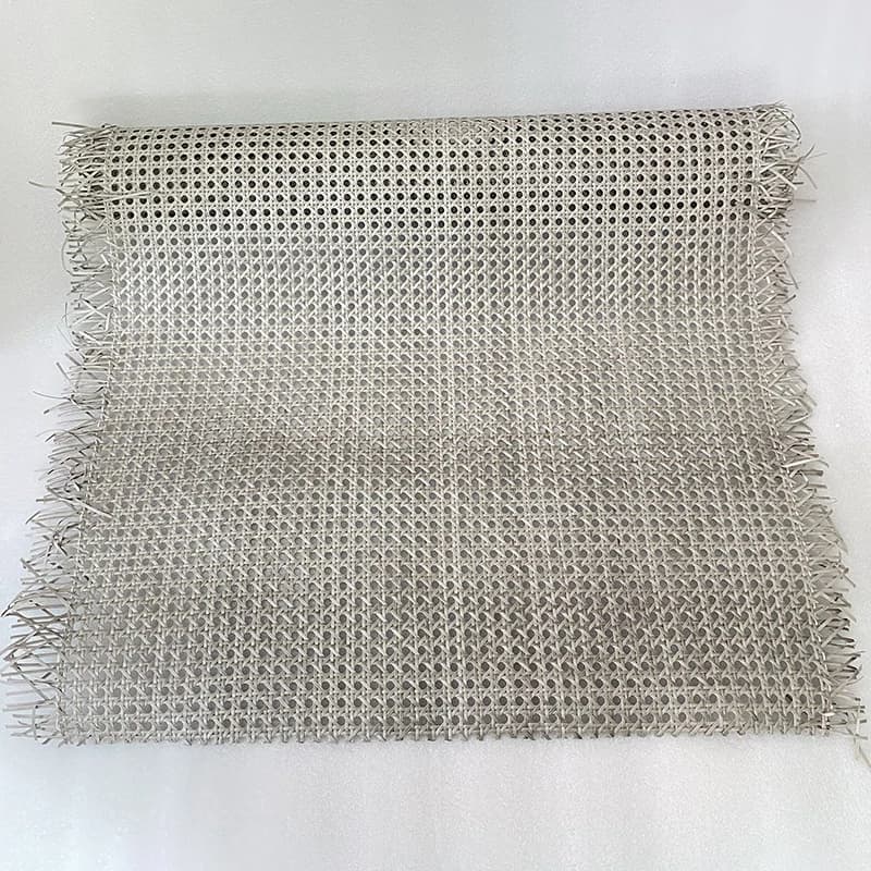 Rouleau de sangle en plastique et rotin indonésien, nouvelles couleurs, feuille de osier, chaise d'e