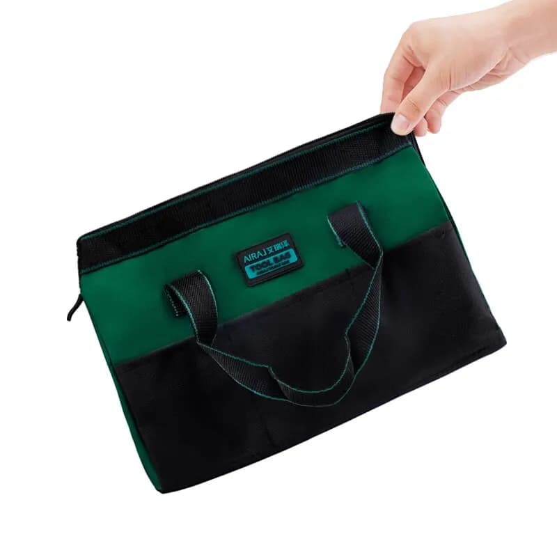 AIRAJ 13 Pouce Outil Sac Électricien Multifonctionnel Forte Durable Oxford Épaissie Bois De Stockage