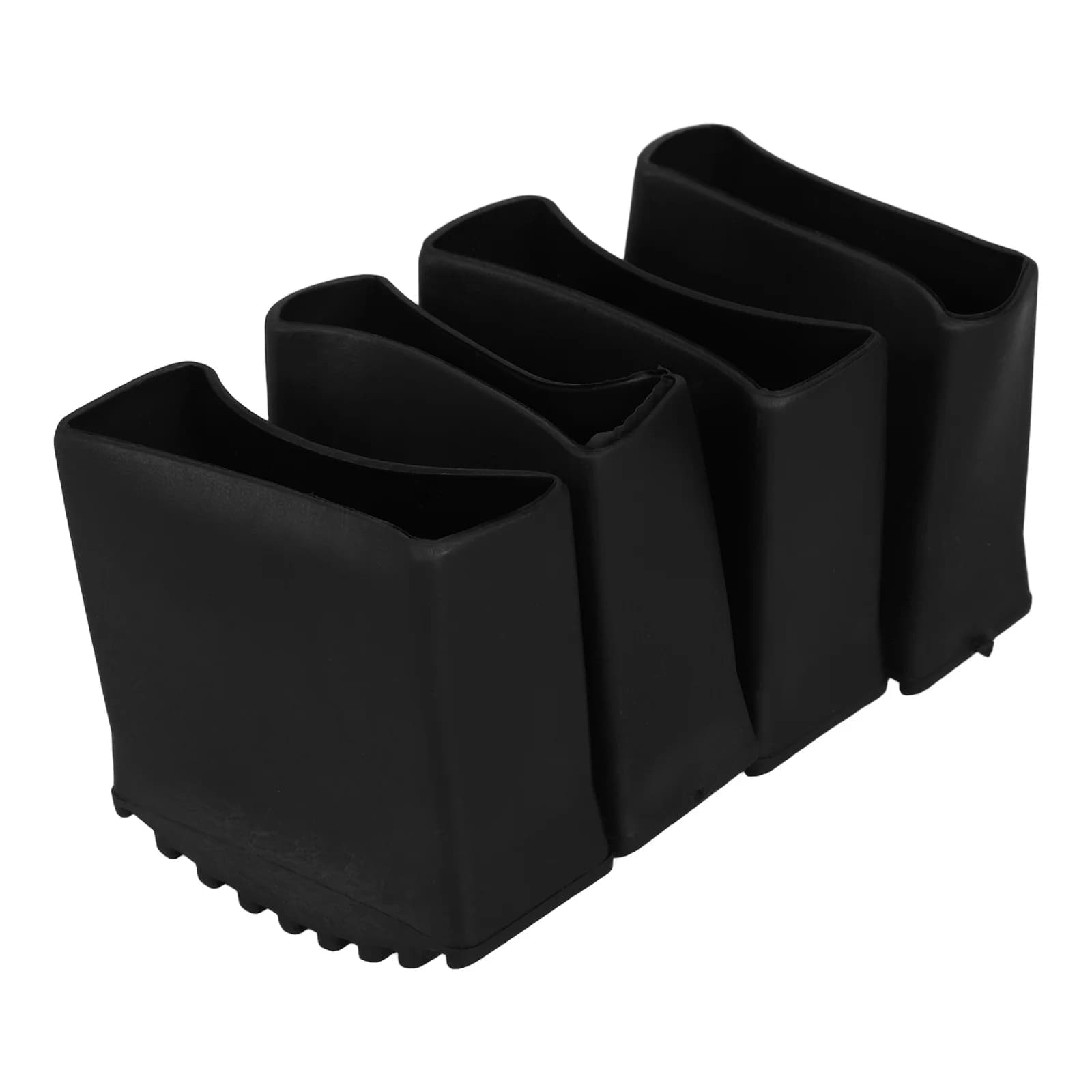 Couvre-pieds d'échelle pliants, 4 pièces, coussinets de pieds en caoutchouc antidérapants, pare-choc