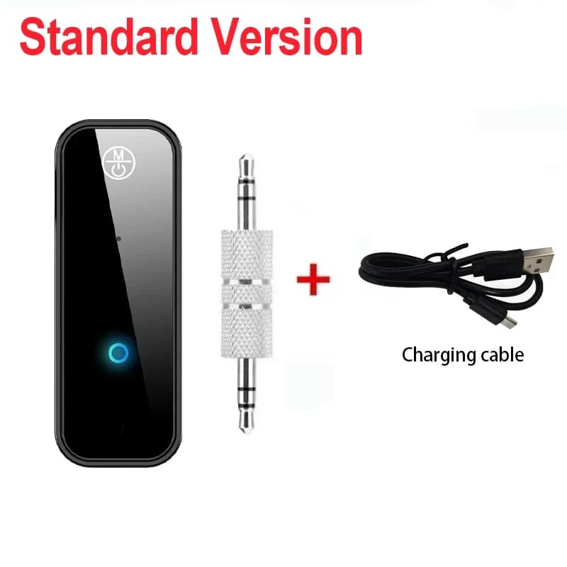 Adaptateur audio sans fil Bluetooth 6.0, émetteur-récepteur, appel mains libres, prise AUX 3,5 mm, d