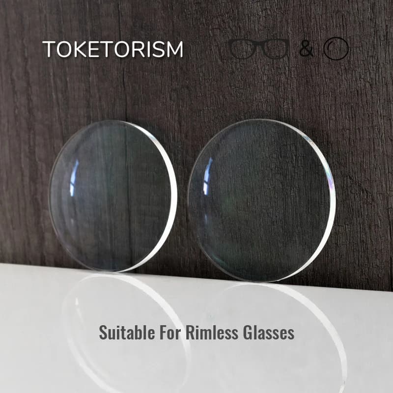 Toketorism qualité myopie presbytie lentilles de Prescription pour lunettes sans monture multifocale